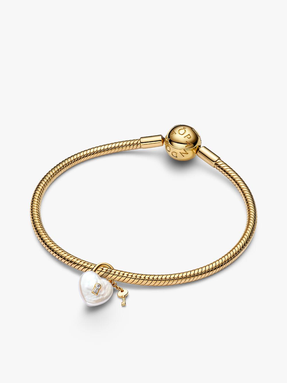 Treated Freshwater Cultured Baroque Pearl Cloud Dangle Charm