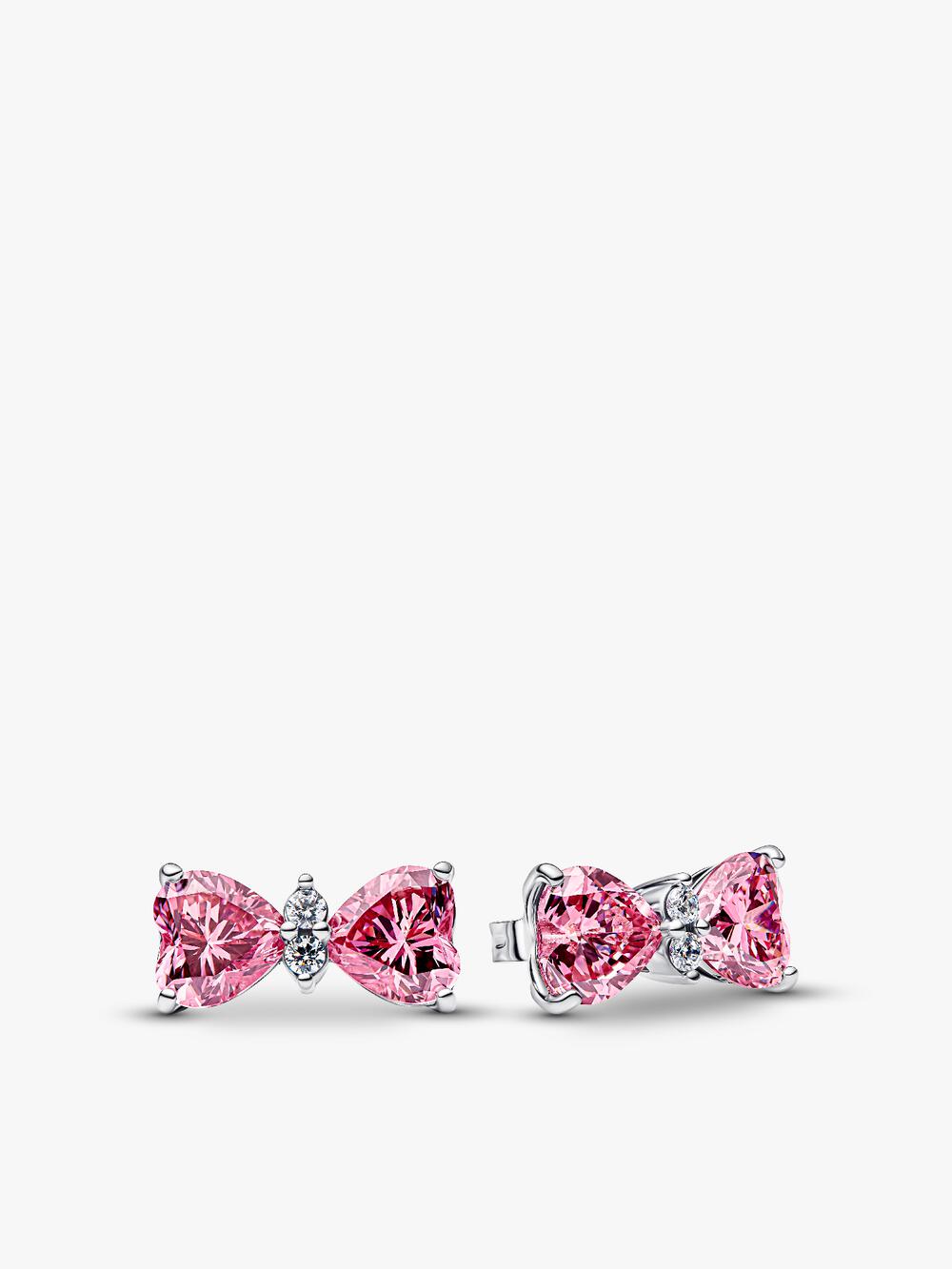 Red Heart Stud Earrings