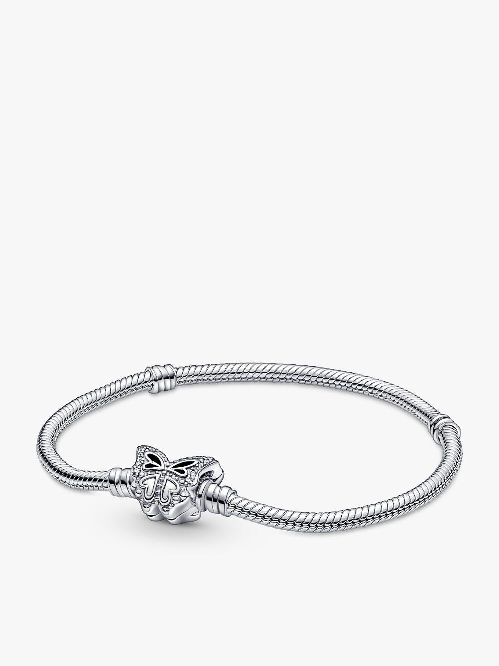 Pandora Moments Marvel The Avengers Logo Clasp Snake Chain Bracelet