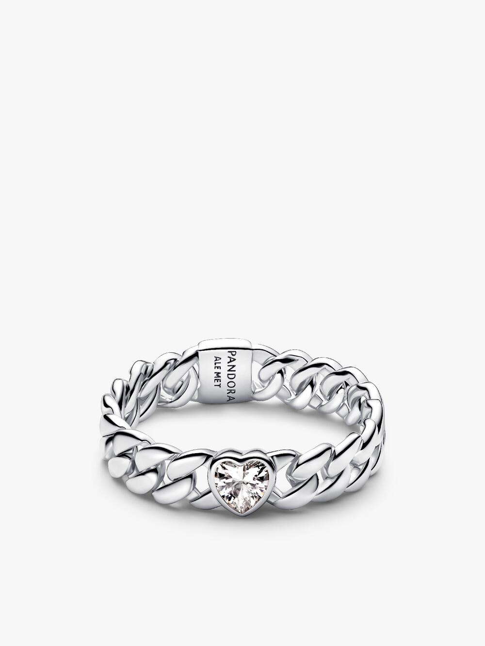 Pavé Heart Hoop Earrings